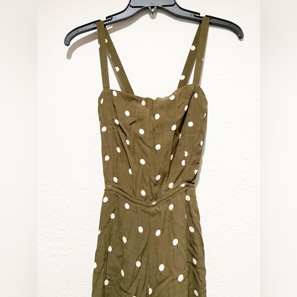 Faithful the Brand Playa Tie Back Jumpsuit Ronja Polka Dot Print Size 4 - Picture 6 of 14